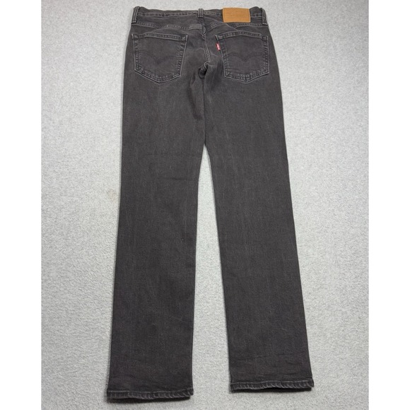 Levis 511 Jeans Mens 30x32 Premium Denim Black Slim Straight Ranch Rodeo Cowboy - Picture 7 of 11